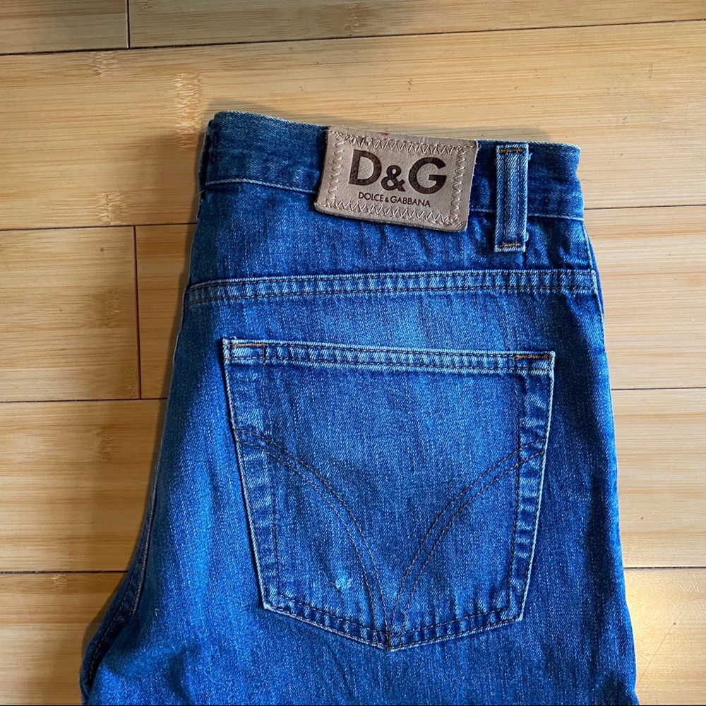 D&G High waisted, wide leg jeans